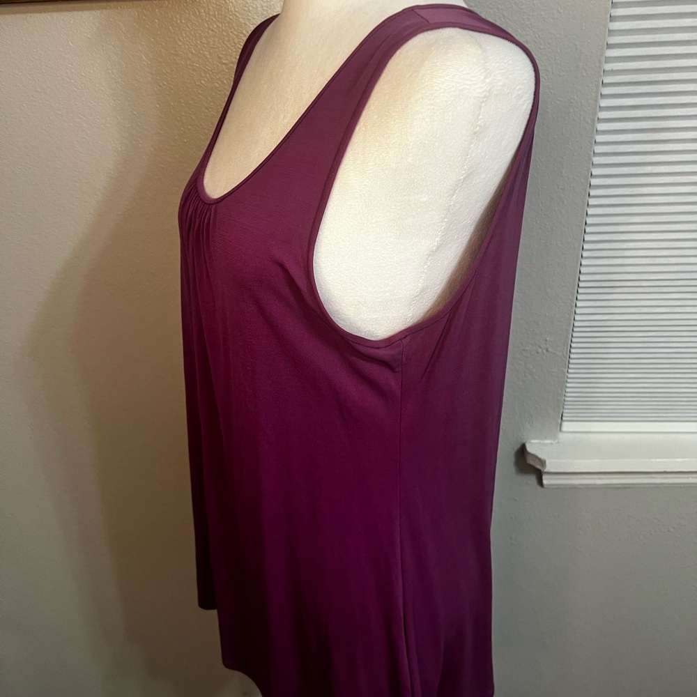 EILEEN FISHER Tank Shirt Top Medium
Silk Purple - Picture 4 of 14